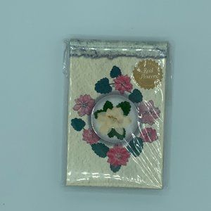 NWT - Small Personal Pressed Flower Notebook